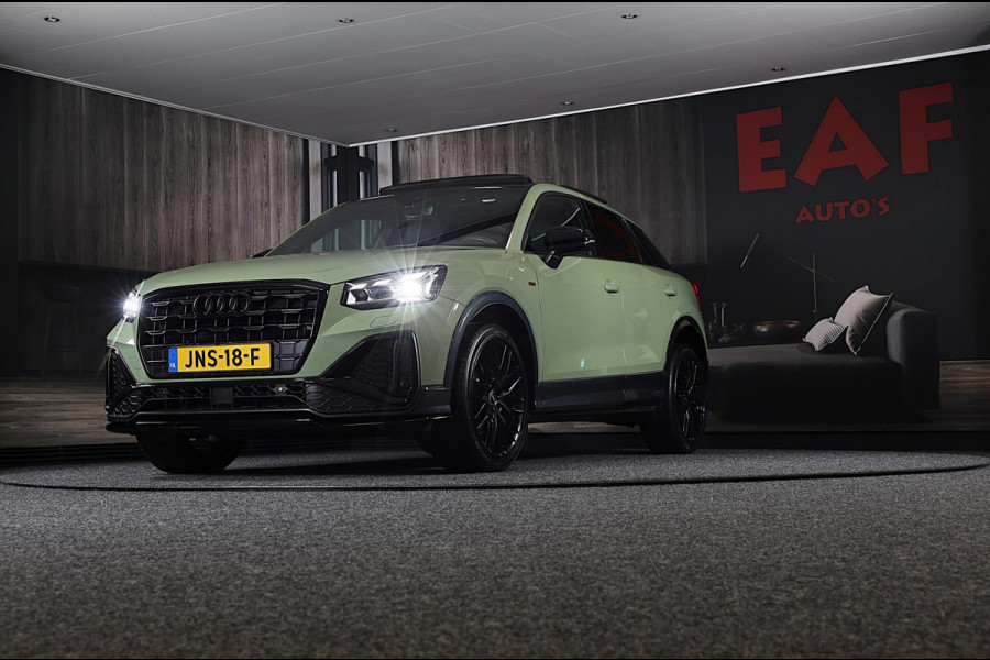 Audi Q2 35 TFSI Edition ONE / AUT / ACC / Open Panoramadak / Virtual Cockpit / Lane Assist / Leder / Navi / Camera / Led / 19 Inch
