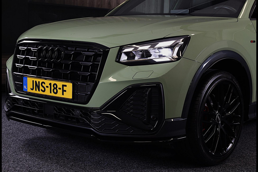 Audi Q2 35 TFSI Edition ONE / AUT / ACC / Open Panoramadak / Virtual Cockpit / Lane Assist / Leder / Navi / Camera / Led / 19 Inch