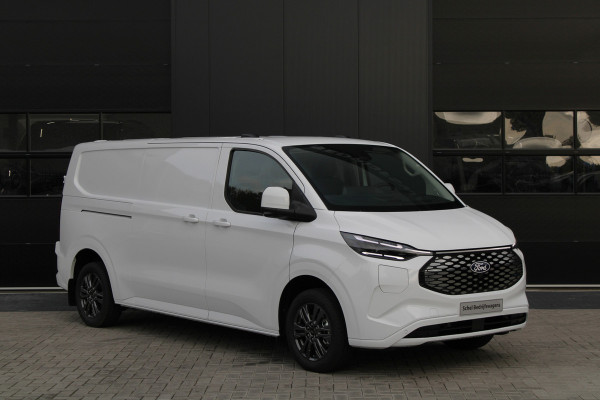 Ford E-Transit Custom 340 L2H1 Limited 65 kWh 218pk - 2x Schuif - LED - 360 Camera - B&O - ACC - Navi - Stoel/Stuurverwarming - Rijklaar