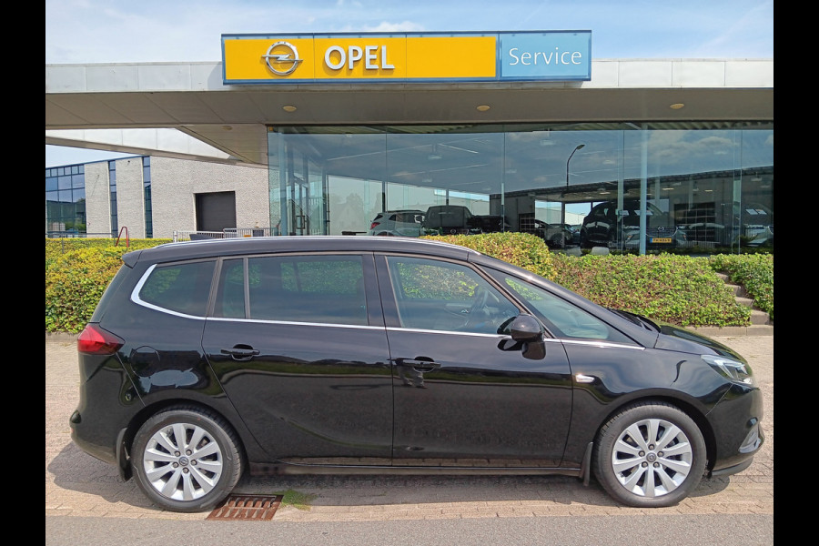 Opel Zafira 1.4 Turbo 140PK Innovation 7-zitter, AUTOMAAT, Airco, Navi, Camera, PDC etc. incl. 12 mnd BOVAG