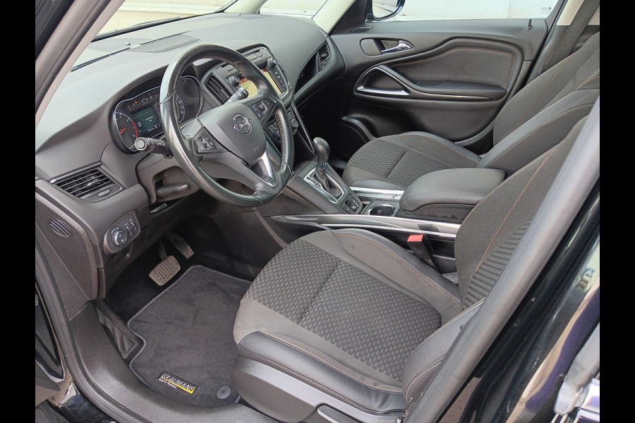 Opel Zafira 1.4 Turbo 140PK Innovation 7-zitter, AUTOMAAT, Airco, Navi, Camera, PDC etc. incl. 12 mnd BOVAG
