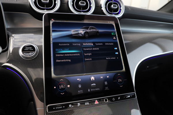 Mercedes-Benz GLC 400e AMG 4-Matic | 381PK | Head-up | Massage | Burmester | Sfeerverlichting | Digital-light | Stoelventilatie | Memory | Air-bal