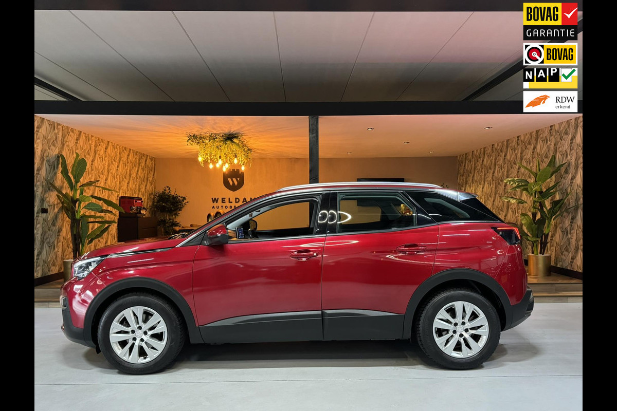 Peugeot 3008 1.2 PureTech Active Pack Garantie Afn. Trekhaak Cruise Clima Navi Led Lane PDC Rijklaar