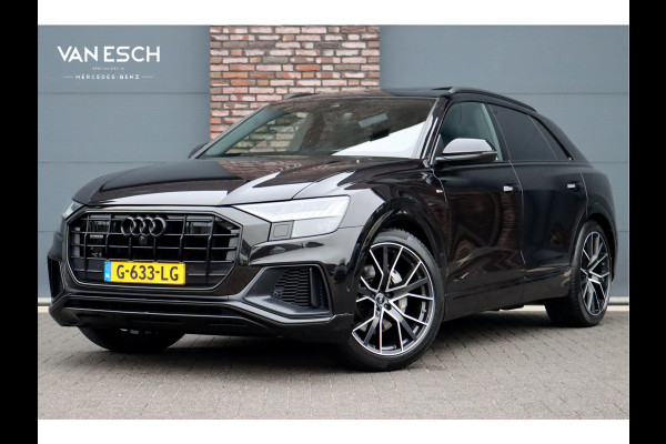 Audi Q8 50 TDI quattro S-Line | Luchtvering | S-Sportstoelen | Stoelventilatie | Bang & Olufsen | Adaptive Cruise Control | Memory | HUD | Surround Camera | Achterbank Verwarmd | Keyless |