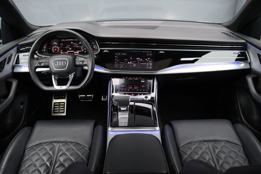 Audi Q8 50 TDI quattro S-Line | Luchtvering | S-Sportstoelen | Stoelventilatie | Bang & Olufsen | Adaptive Cruise Control | Memory | HUD | Surround Camera | Achterbank Verwarmd | Keyless |