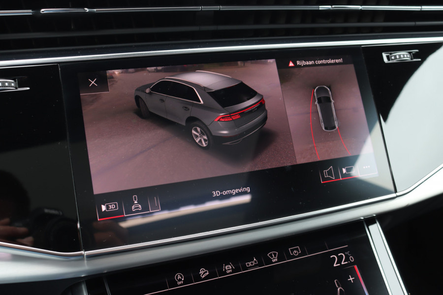 Audi Q8 50 TDI quattro S-Line | Luchtvering | S-Sportstoelen | Stoelventilatie | Bang & Olufsen | Adaptive Cruise Control | Memory | HUD | Surround Camera | Achterbank Verwarmd | Keyless |