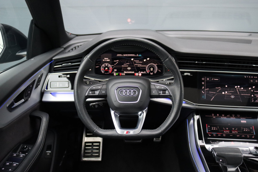 Audi Q8 50 TDI quattro S-Line | Luchtvering | S-Sportstoelen | Stoelventilatie | Bang & Olufsen | Adaptive Cruise Control | Memory | HUD | Surround Camera | Achterbank Verwarmd | Keyless |