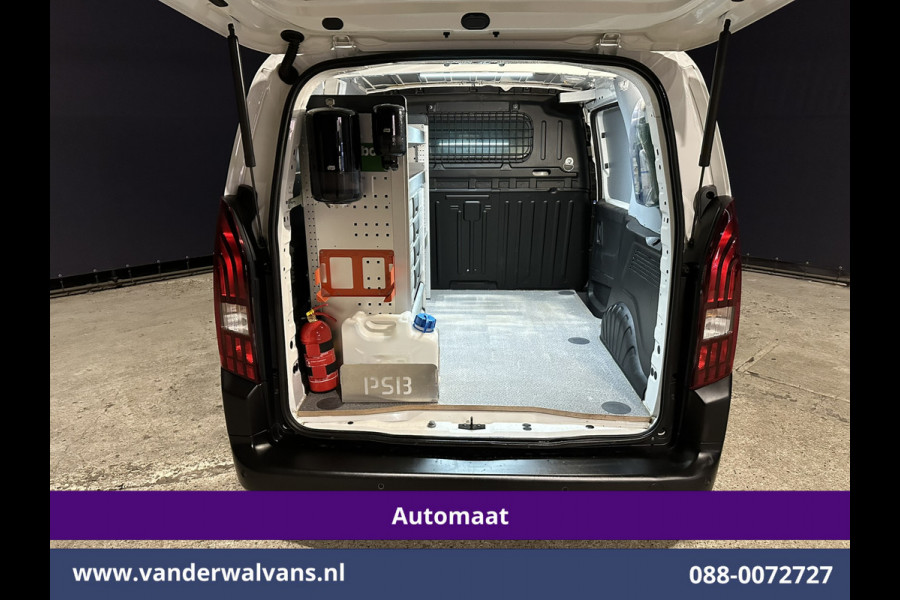 Peugeot Partner 1.5 BlueHDI 131pk Automaat L1H1 Inrichting Euro6 Airco | Apple Carplay | Android Auto | Cruisecontrol Parkeersensoren, Achterklep