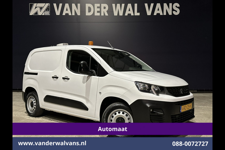 Peugeot Partner 1.5 BlueHDI 131pk Automaat L1H1 Inrichting Euro6 Airco | Apple Carplay | Android Auto | Cruisecontrol Parkeersensoren, Achterklep