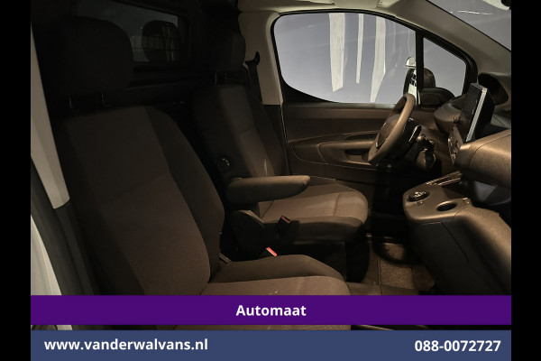 Peugeot Partner 1.5 BlueHDI 131pk Automaat L1H1 Inrichting Euro6 Airco | Apple Carplay | Android Auto | Cruisecontrol Parkeersensoren, Achterklep