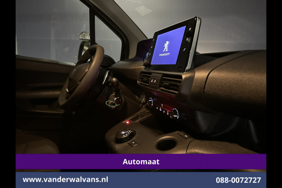 Peugeot Partner 1.5 BlueHDI 131pk Automaat L1H1 Inrichting Euro6 Airco | Apple Carplay | Android Auto | Cruisecontrol Parkeersensoren, Achterklep