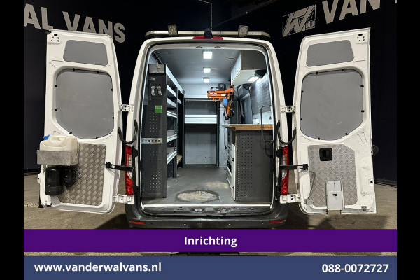 Mercedes-Benz Sprinter 316 CDI 164pk 3500kg Trekhaak L2H2 Inrichting Euro6 Airco | Trilplaatlift | Omvormer | Camera Apple Carplay, Android Auto, Cruisecontrol, Parkeersensoren