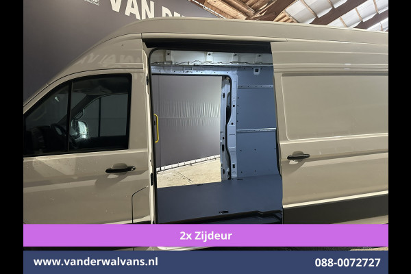 Volkswagen Crafter 2.0 TDI 140pk L4H4 L3H3 Euro6 # Airco | 2x Zijdeur | Camera | Apple Carplay android auto, bijrijdersbank, 270 gr. achterdeuren, 3000kg trekvermogen