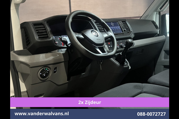 Volkswagen Crafter 2.0 TDI 140pk L4H4 L3H3 Euro6 # Airco | 2x Zijdeur | Camera | Apple Carplay android auto, bijrijdersbank, 270 gr. achterdeuren, 3000kg trekvermogen