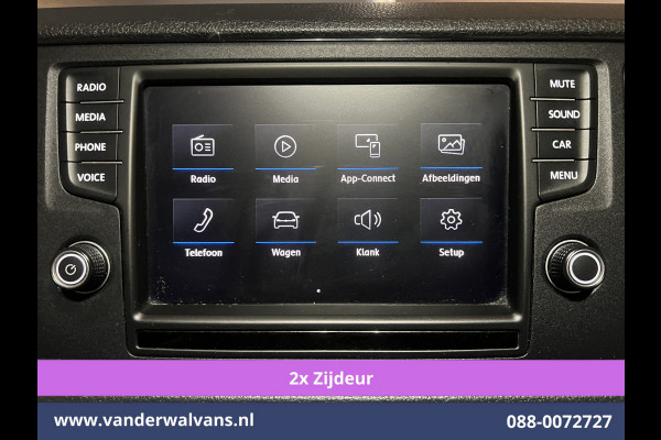 Volkswagen Crafter 2.0 TDI 140pk L4H4 L3H3 Euro6 # Airco | 2x Zijdeur | Camera | Apple Carplay android auto, bijrijdersbank, 270 gr. achterdeuren, 3000kg trekvermogen
