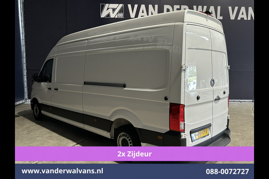 Volkswagen Crafter 2.0 TDI 140pk L4H4 L3H3 Euro6 # Airco | 2x Zijdeur | Camera | Apple Carplay android auto, bijrijdersbank, 270 gr. achterdeuren, 3000kg trekvermogen