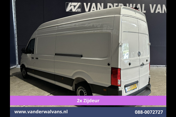 Volkswagen Crafter 2.0 TDI 140pk L4H4 L3H3 Euro6 # Airco | 2x Zijdeur | Camera | Apple Carplay android auto, bijrijdersbank, 270 gr. achterdeuren, 3000kg trekvermogen