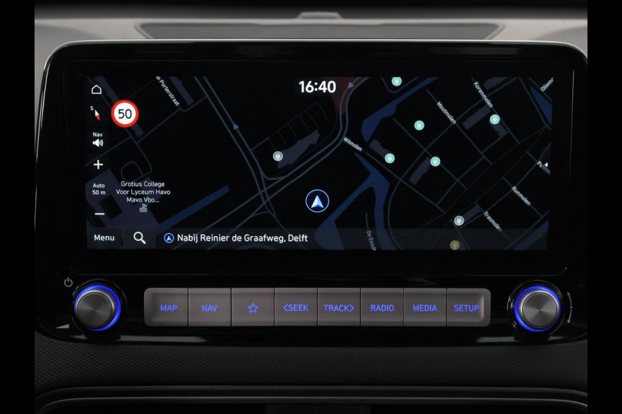 Hyundai Kona EV Fashion Design 64 kWh Two-Tone 400 km actieradius | ACCU 100% | Navigatie | Schuif-/Kanteldak | Leder |