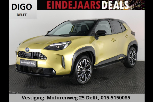 Toyota Yaris Cross 1.5 HYBRIDE EXECUTIVE BI-TONE GARANTIE TOT 9-2032 DODE HOEK DETECTIE.STOEL VERWARMING.TREKHAAK