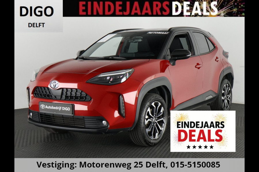 Toyota Yaris Cross 1.5 HYBRID DYNAMIC BI-TONE AUTOMAAT CARPLAY NAVIGATIE. CAMERA .COMPLEET. GARANTIE TOT 5- 2033!