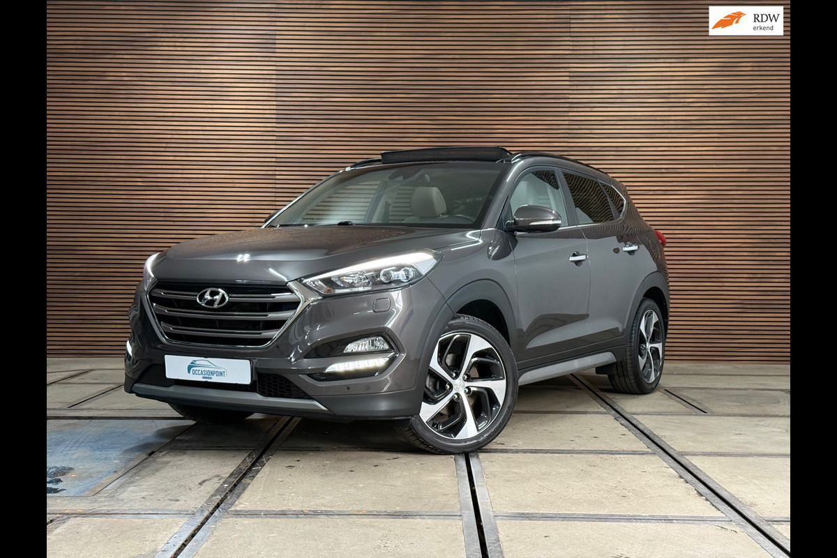 Hyundai Tucson 1.6 T-GDi Premium | Pano | Camera | Winterpakket | Navigatie | Leder | 19' inch