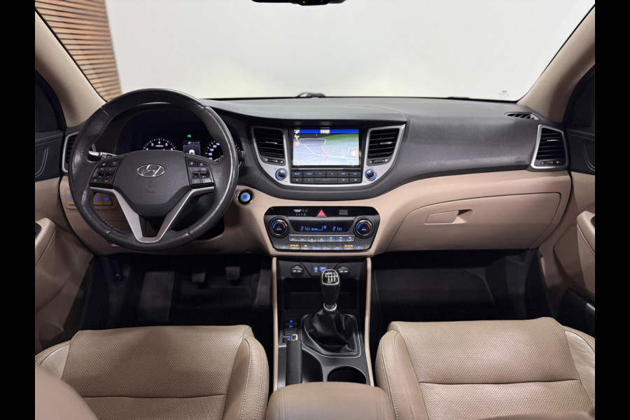 Hyundai Tucson 1.6 T-GDi Premium | Pano | Camera | Winterpakket | Navigatie | Leder | 19' inch