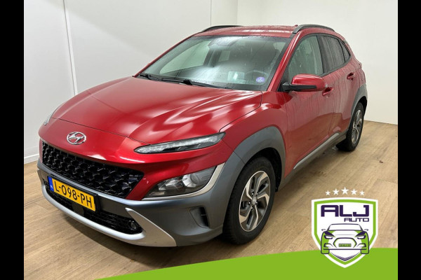 Hyundai Kona Occasion 1.6 GDI HEV Fashion | Rood | Tweedehands Hyundai Kona | Airco | Bluetooth & Carplay
