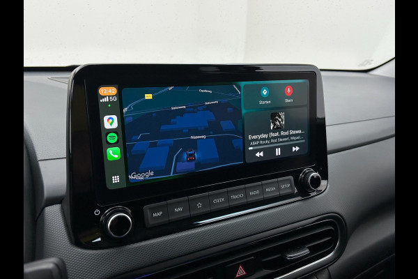 Hyundai Kona Occasion 1.6 GDI HEV Fashion | Rood | Tweedehands Hyundai Kona | Airco | Bluetooth & Carplay