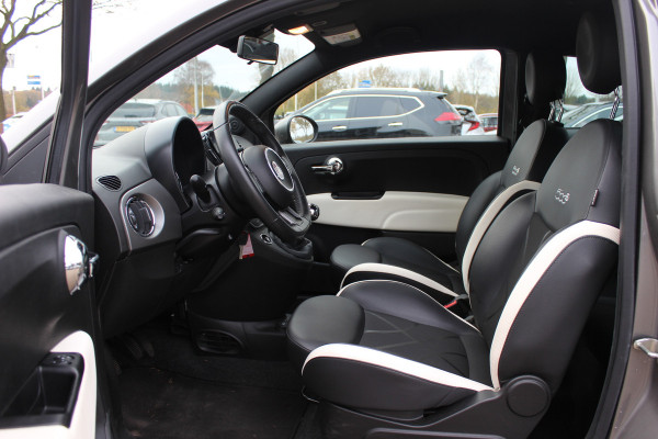 Fiat 500 1.2 Lounge / Navigatie / Parkeerhulp achter / 16'' / Half leder / Xenon / Cruise Control