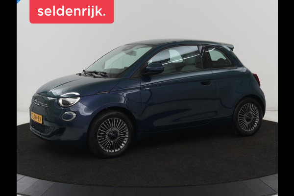 Fiat 500E Icon 42 kWh | 3 Fase | Carplay | Navigatie | Climate control | Parkeerhulp | Cruise control | DAB | Digital Cockpit | Keyless Start | Bluetooth