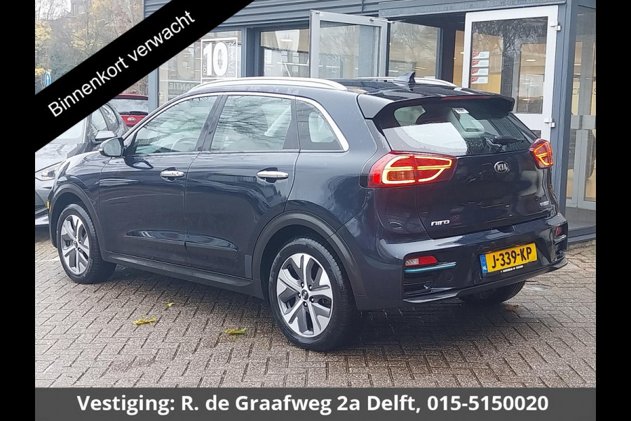 Kia e-Niro DynamicLine 64 kWh | SOH 100% ACCU | 450 km actieradius | Stuur-/Stoelverwarming | Navigatie | Camera | Half Leder |