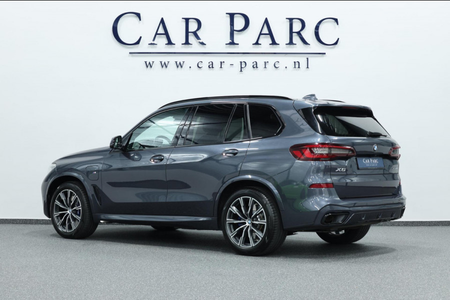 BMW X5 XDrive45e M-sport LASER/VIRTUAL/SFEER/LUCHT/PANO/LEER+S.VERWARMING+MEMORY/20" LMV/360 CAM/ACC/ECC/12 MND GARANTIE!