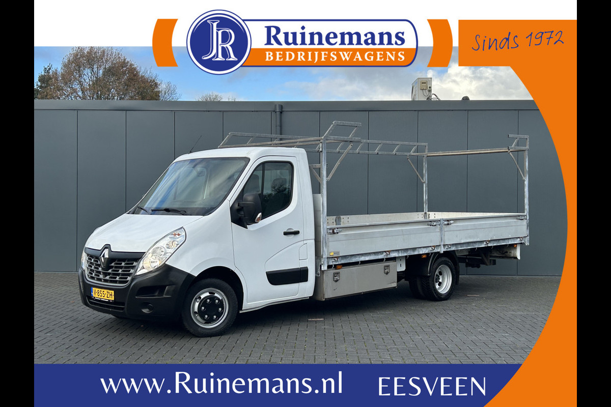 Renault Master T35 2.3 dCi 131 PK / L4H1 / 1e EIG / 5 METER LAADBAK / 3 TONS TREKHAAK / 77.052 KM !! / AIRCO / CRUISE / NAVI / 3-ZITS