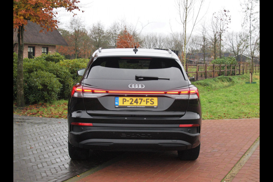 Audi Q4 e-tron 40 Launch edition Advanced 77 kWh | Black Optic | Warmtepomp | Achteruitrijcamera | NL-Auto |
