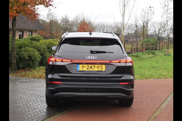Audi Q4 e-tron 40 Launch edition Advanced 77 kWh | Black Optic | Warmtepomp | Achteruitrijcamera | NL-Auto |