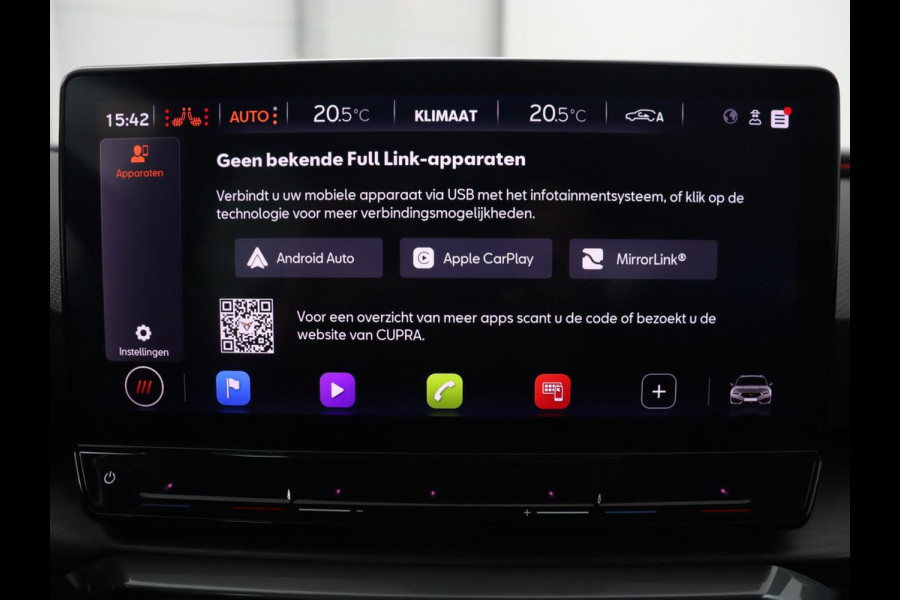 CUPRA Leon 1.4 eHybrid | Stoelverwarming | Carplay | Camera | Navigatie | Sfeerverlichting | Stuurverwarming | Keyless | Adaptive cruise | Sportstoelen | Climate control | Park Assist | PHEV | Plug In