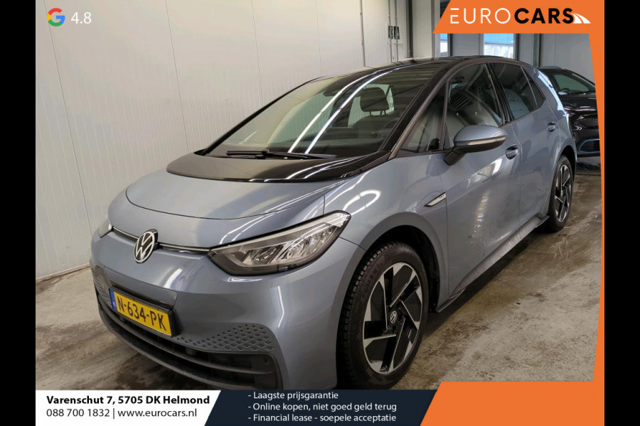 Volkswagen ID.3 Pro 58 kWh Airco ECC Navi Carplay PDC VA+ Camera Full LED Adaptive Cruise Control 18" LM Velgen Stoel/Stuurwielverwarming