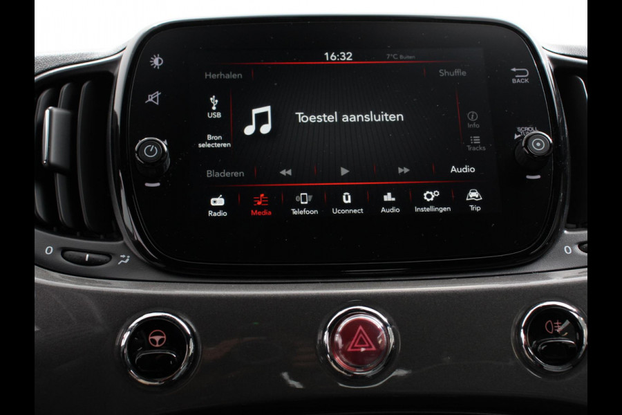 Fiat 500C 1.2 Lounge Automaat | Cruise control | Climate control | LM Velgen | App Connect | Park Control Achter