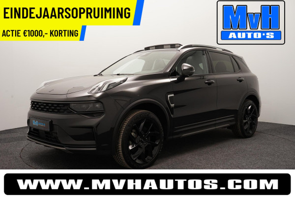 Lynk & Co 01 1.5 Hybride|LEER|FULL BLACK XXL|ZWARTE.HEMEL