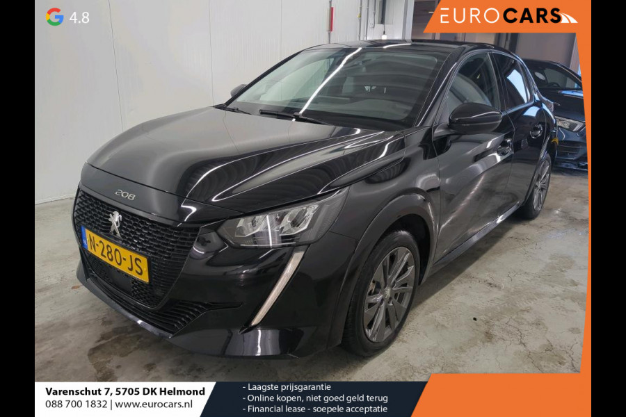 Peugeot e-208 EV Allure Pack 50 kWh Airco ECC Navi Carplay PDC VA + Camera Stoelverwarming Full LED LM Velgen Virtual Cockpit Cruise Control