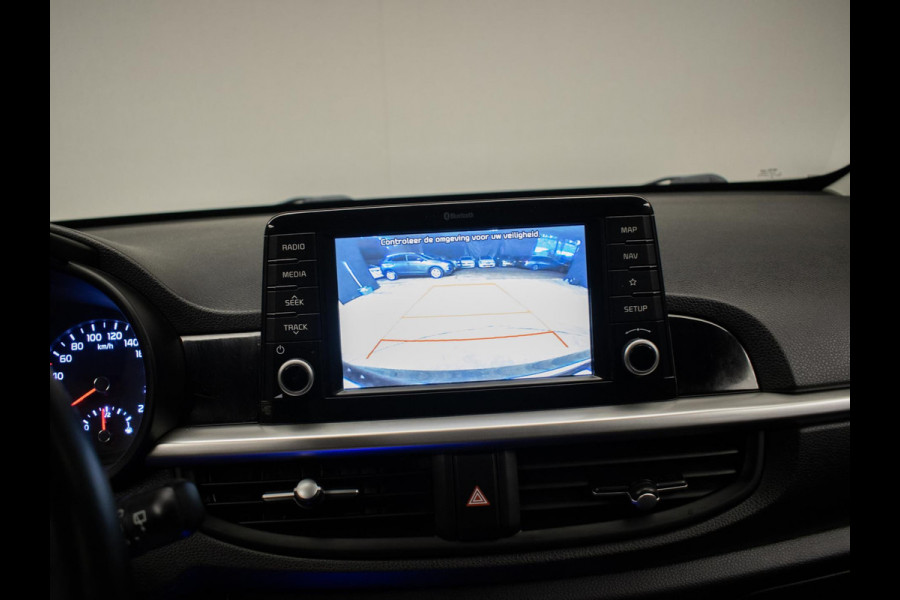 Kia Picanto 1.0 MPi DynamicPlusLine Sport (APPLE CARPLAY,NAVI,CAMERA,PDC,SPORTSTOELEN,LM VELGEN,NIEUWE APK,NETTESTAAT)