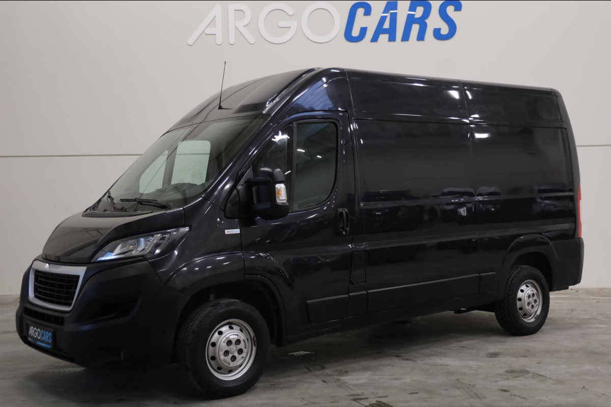 Peugeot Boxer 2.2 BlueHDi 140PK L3/H2 ZWART NAVI CAMERA PDC CRUISE CONTROL AIRCO LEASE V/A 122,- P.M. INRUIL MOGELIJK