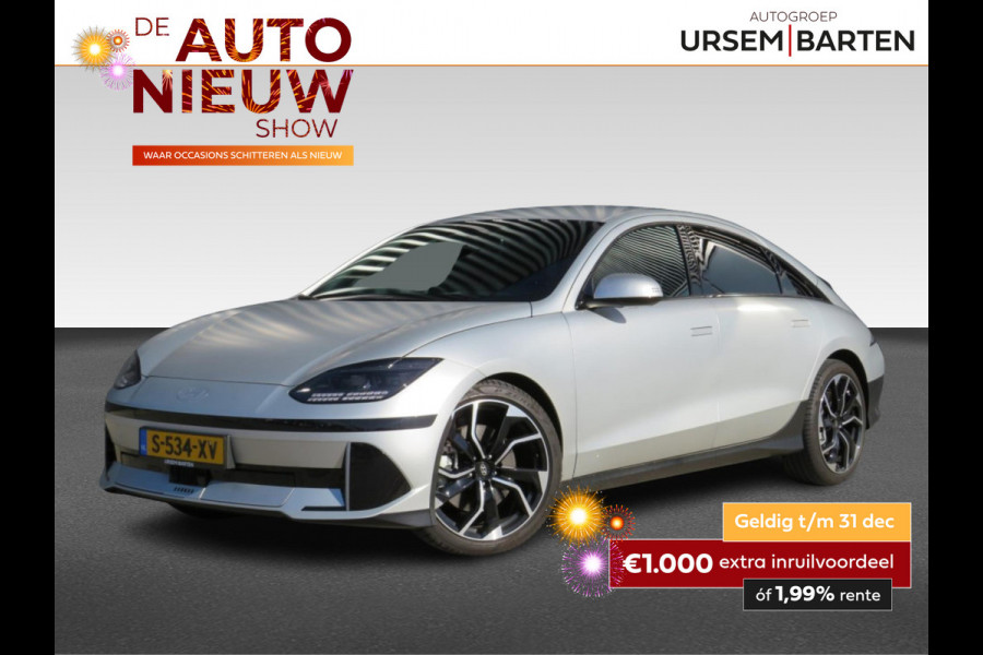 Hyundai IONIQ 6 Connect 77 kWh | Elektrische verstelbare stoelen | Navigatie | V2L | Carplay