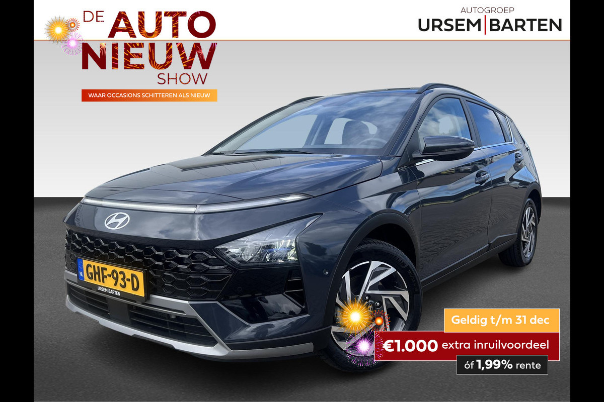 Hyundai Bayon 1.0 T-GDI Premium Sky | Stoel- & Stuurverwarming | Open dak