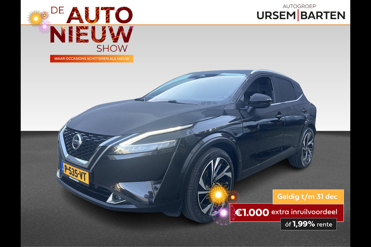 Nissan QASHQAI 1.3 MHEV Tekna Plus Vol Leder