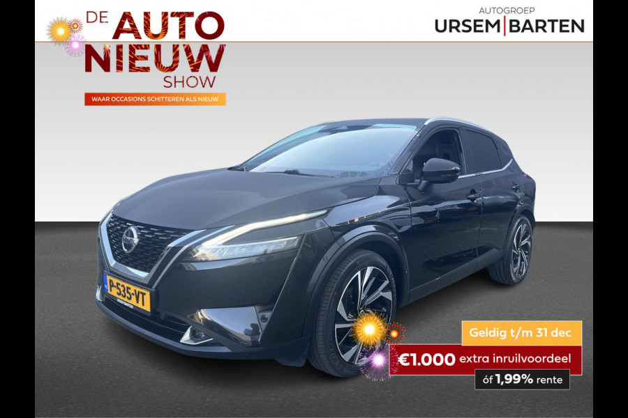 Nissan QASHQAI 1.3 MHEV Tekna Plus Vol Leder