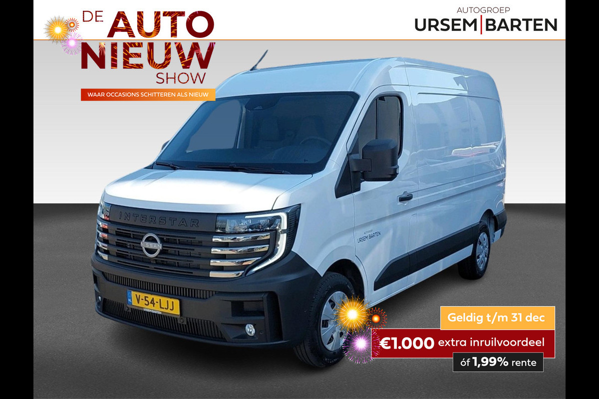 Nissan Interstar-e L2H2 Limited 87 kWh | wandbekleding, laadvloer en trekhaak