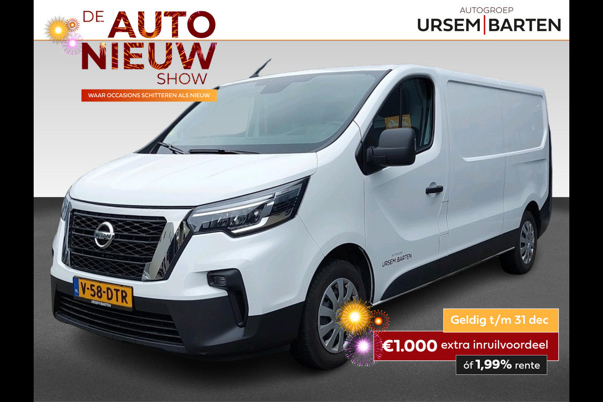 Nissan Primastar 2.0 dCi L2H1 Acenta Trekhaak, lat om lat betimmering, laadvloer en superlocking .