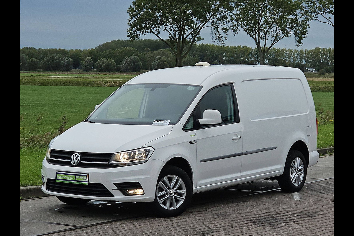 Volkswagen Caddy 2.0 TDI L2H1 Maxi 102Pk Lm-Velgen NAP Airco Euro6 1e Eigenaar Voorruitverwarming Pdc!
