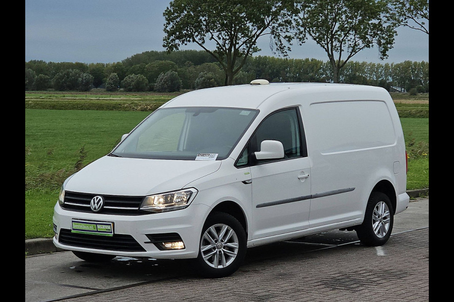 Volkswagen Caddy 2.0 TDI L2H1 Maxi 102Pk Lm-Velgen NAP Airco Euro6 1e Eigenaar Voorruitverwarming Pdc!